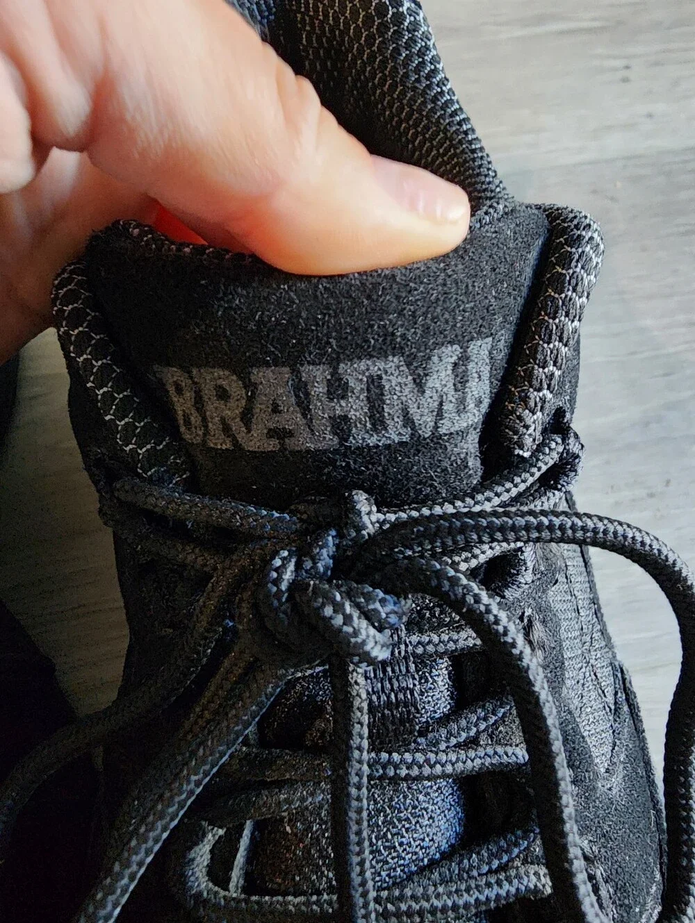 Brahma Black Steel Toe Safety Work Sneakers Men’s Size 7